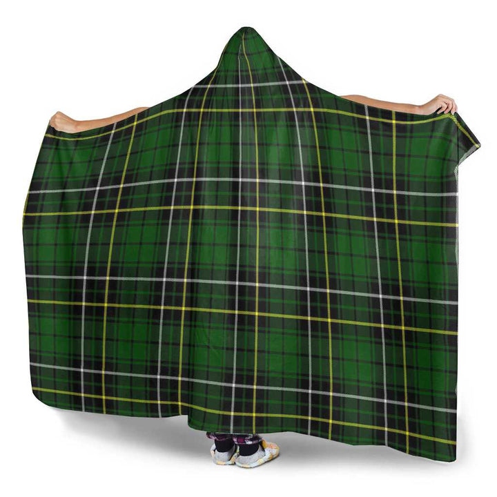 Scottish MacAlpine Modern Clan Tartan Hooded Blanket Tartan Plaid 3