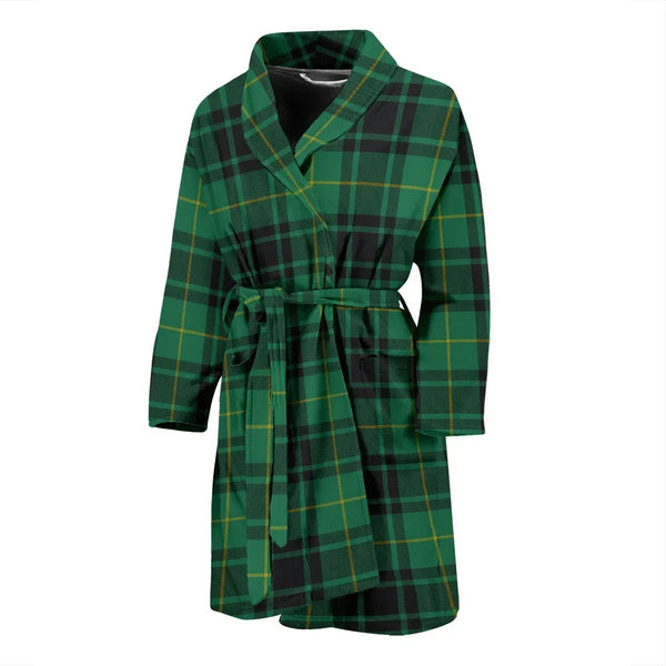Scottish MacArthur Ancient Clan Tartan Bathrobe 2