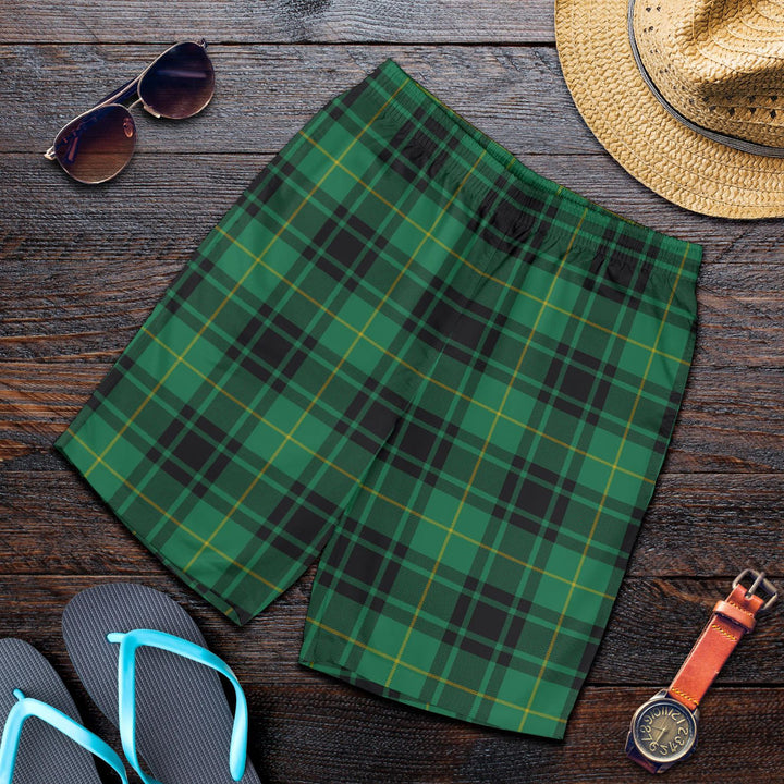 Scottish MacArthur Ancient Clan Tartan Men's Shorts