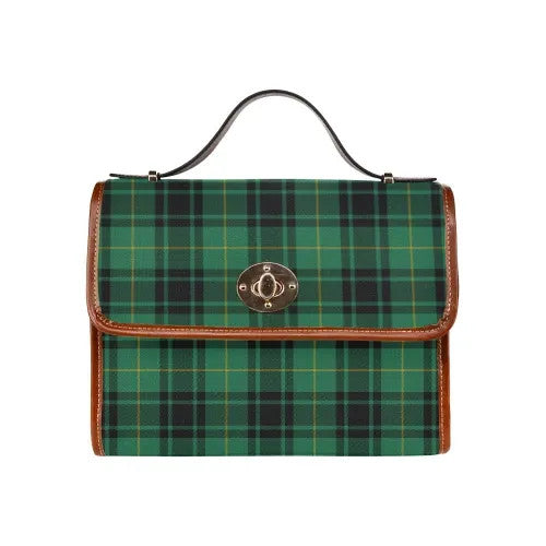 Scottish MacArthur Ancient Clan Tartan Waterproof Canvas Bag Tartan Plaid 1