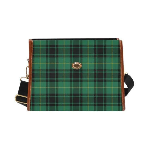Scottish MacArthur Ancient Clan Tartan Waterproof Canvas Bag Tartan Plaid 2