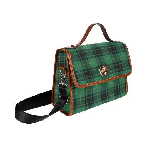 Scottish MacArthur Ancient Clan Tartan Waterproof Canvas Bag Tartan Plaid 3