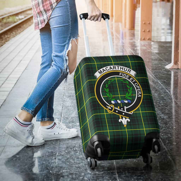 Scottish MacArthur Clan Crest Tartan Luggage Cover Tartan Plaid 3