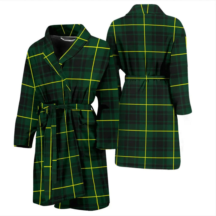 Scottish MacArthur Modern Clan Tartan Bathrobe 3