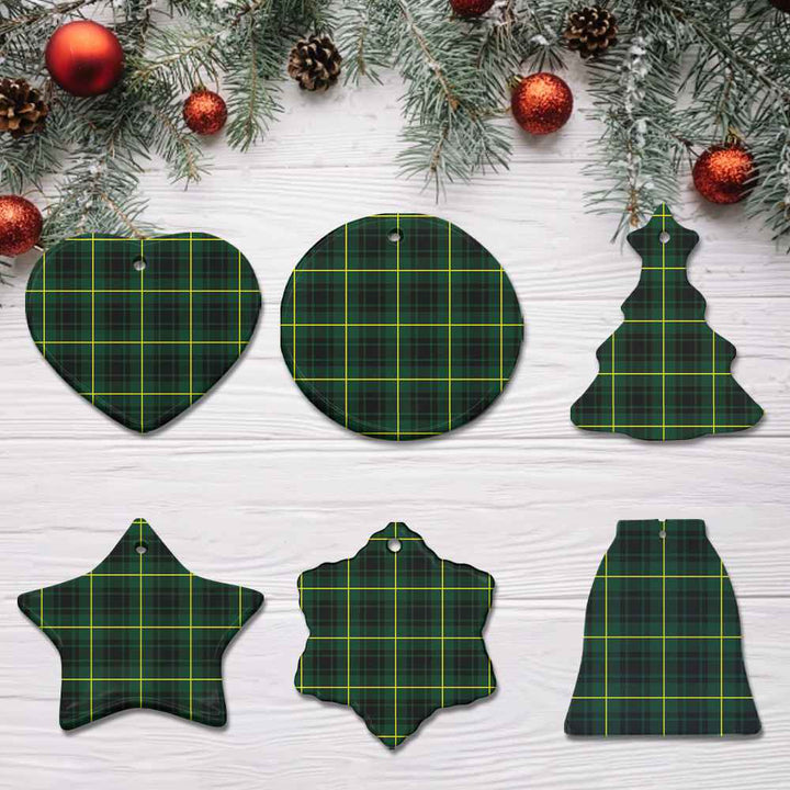 Scottish MacArthur Modern Clan Tartan Ceramic Ornament All Tartan Plaid