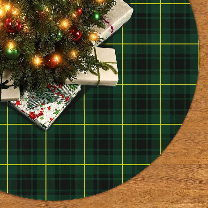 Scottish MacArthur Modern Clan Tartan Christmas Tree Skirt No Tassels 2 Tartan Plaid