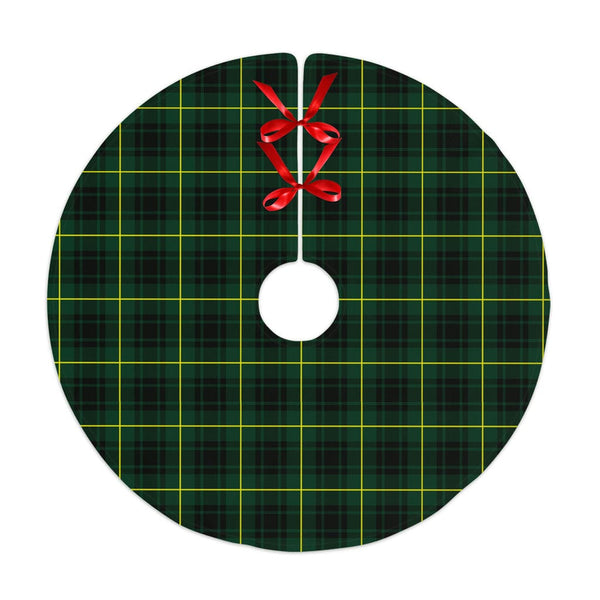Scottish MacArthur Modern Clan Tartan Christmas Tree Skirt No Tassels 1 Tartan Plaid