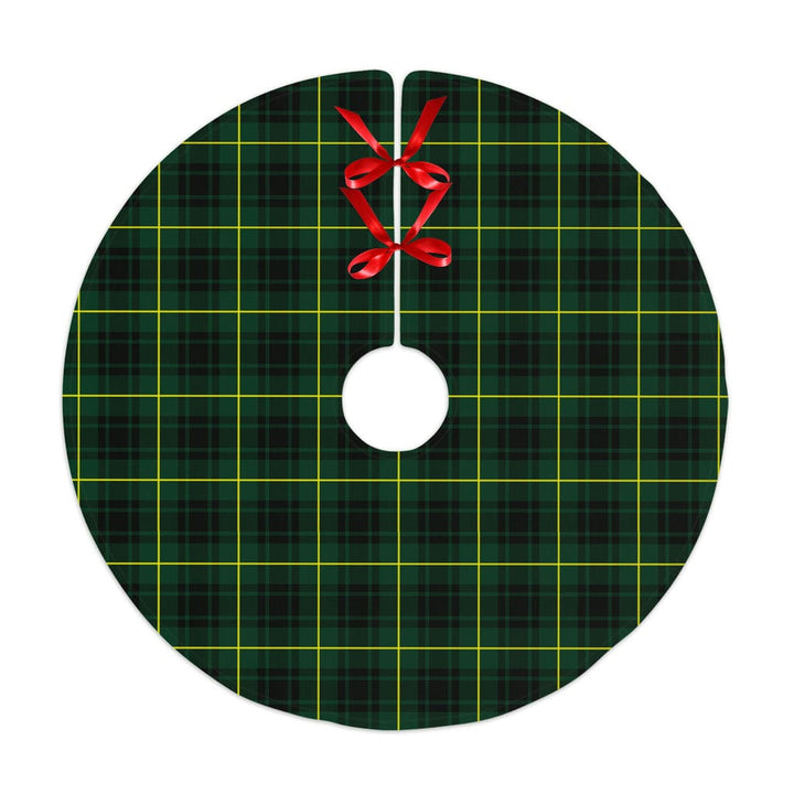 Scottish MacArthur Modern Clan Tartan Christmas Tree Skirt No Tassels 1 Tartan Plaid