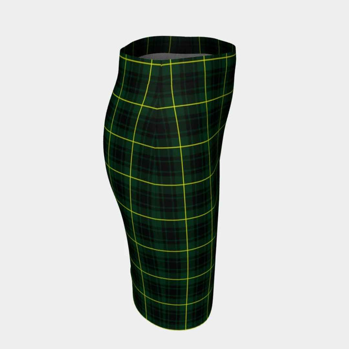 Scottish MacArthur Modern Clan Tartan Fitted Skirt Tartan Plaid 3