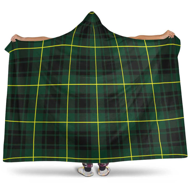 Scottish MacArthur Modern Clan Tartan Hooded Blanket Tartan Plaid 1