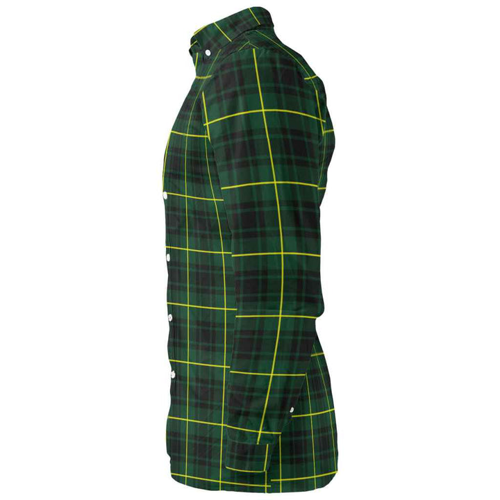 Scottish MacArthur Modern Clan Tartan Long Sleeve Shirt Tartan Plaid
