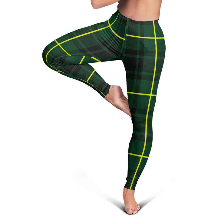 Scottish MacArthur Modern Clan Tartan Women Leggings Tartan Plaid 5