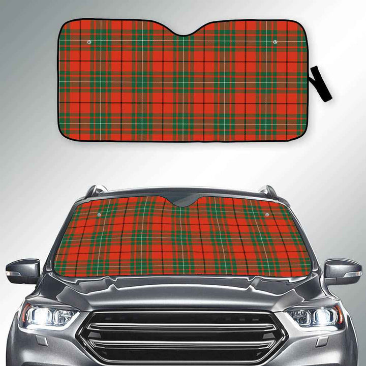 Scottish MacAulay Ancient Clan Tartan Car Windshield Sun Shade Tartan Plaid 2