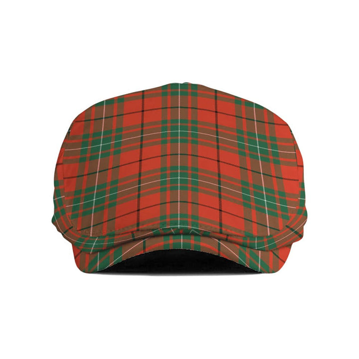 Scottish MacAulay Ancient Clan Tartan Flat Cap Tartan Plaid 1