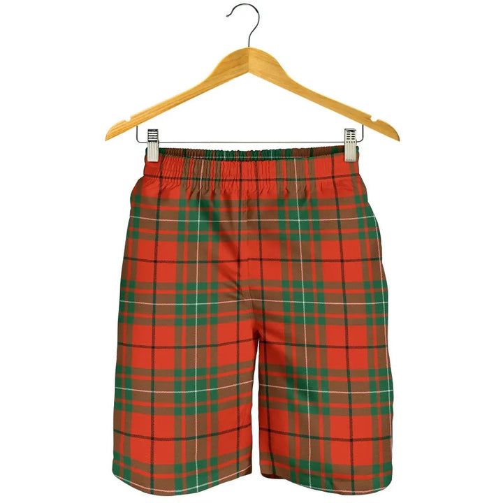 Scottish MacAulay Ancient Clan Tartan Men's Shorts