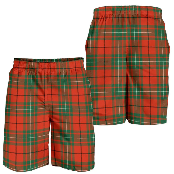 Scottish MacAulay Ancient Clan Tartan Men's Shorts