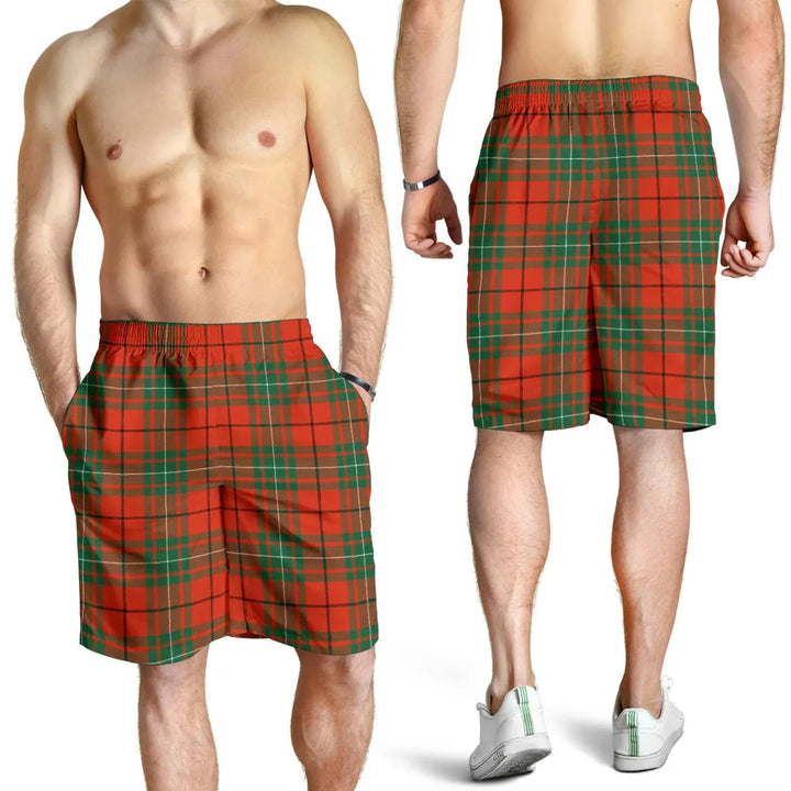 Scottish MacAulay Ancient Clan Tartan Men's Shorts