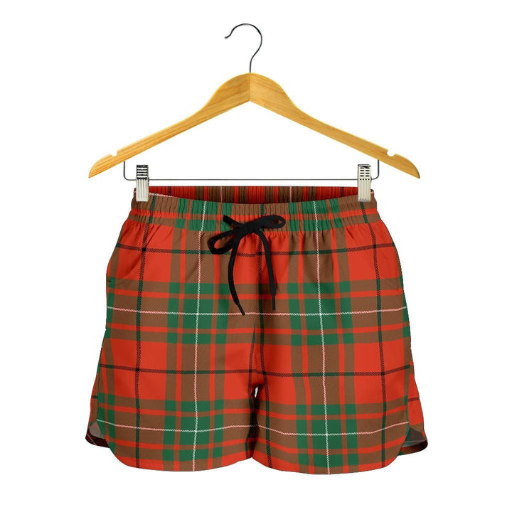 Scottish MacAulay Ancient Clan Tartan Women Shorts