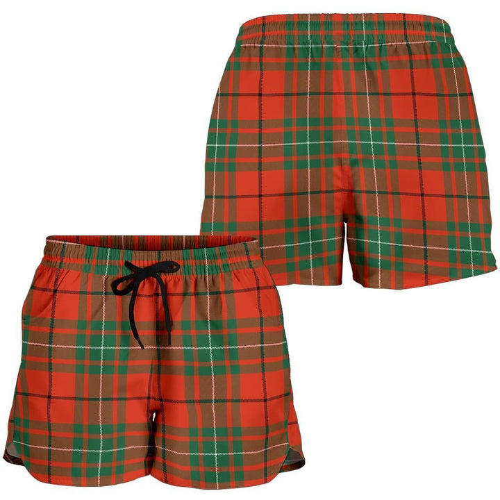 Scottish MacAulay Ancient Clan Tartan Women Shorts