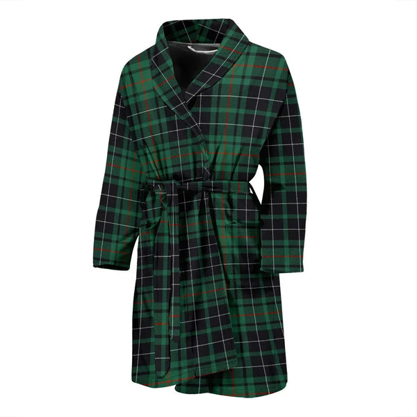 Scottish MacAulay Hunting Ancient Clan Tartan Bathrobe 2