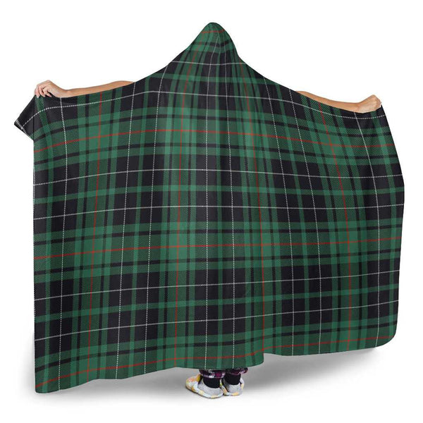 Scottish MacAulay Hunting Ancient Clan Tartan Hooded Blanket Tartan Plaid 2