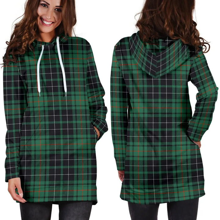 Scottish MacAulay Hunting Ancient Clan Tartan Hoodie Dress