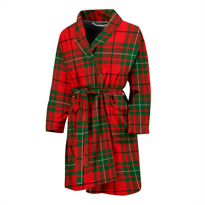 Scottish MacAulay Modern Clan Tartan Bathrobe 1