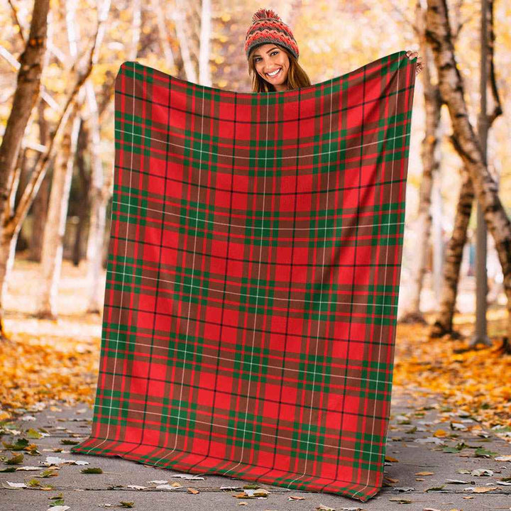 Scottish MacAulay Modern Clan Tartan Blanket Tartan Plaid 4