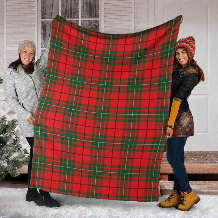 Scottish MacAulay Modern Clan Tartan Blanket Tartan Plaid 5
