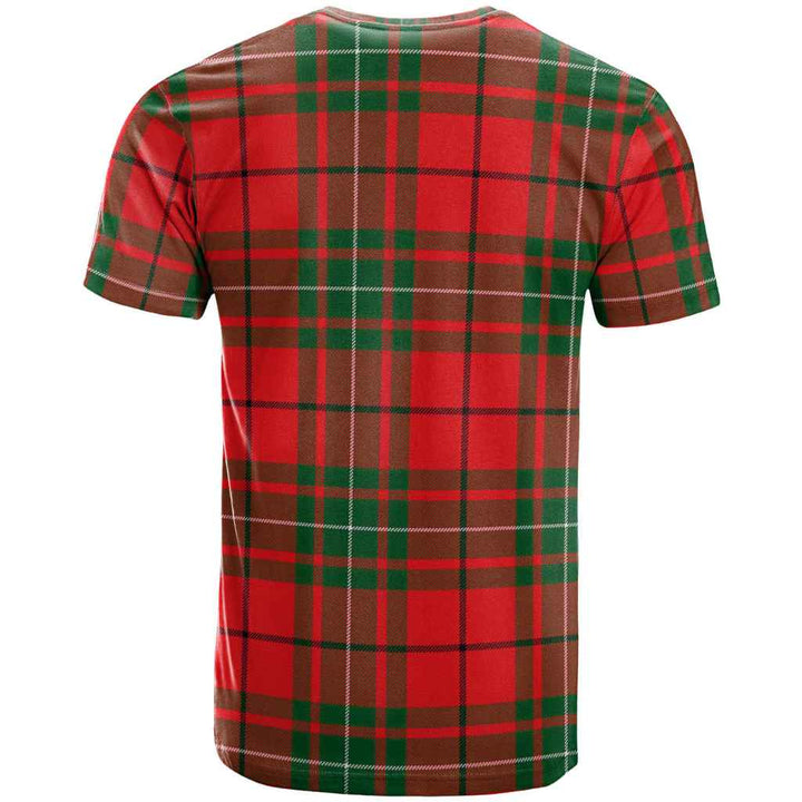 Scottish MacAulay Modern Clan Tartan T-Shirt Back Side Tartan Plaid