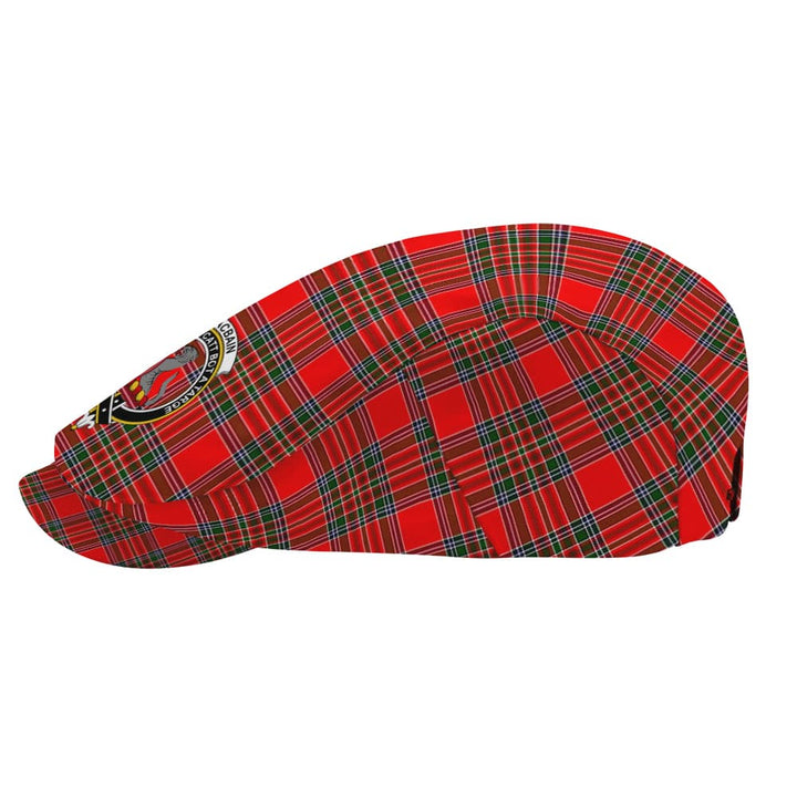 Scottish MacBain Clan Crest Tartan Flat Cap Tartan Plaid 3