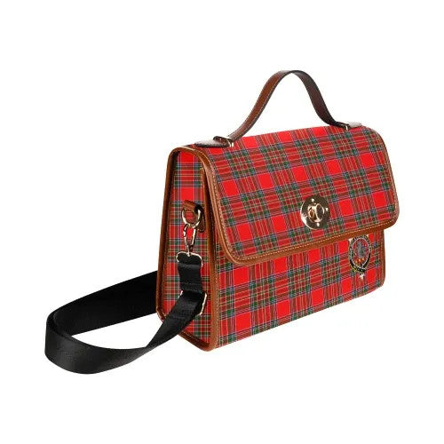 Scottish MacBain Clan Crest Tartan Waterproof Canvas Bag Tartan Plaid 3