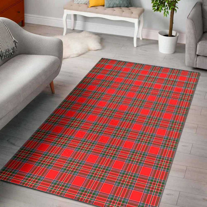 Scottish MacBean Modern Clan Tartan Area Rug Tartan Plaid 1