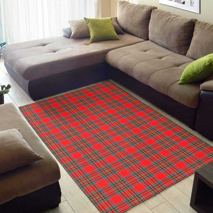 Scottish MacBean Modern Clan Tartan Area Rug Tartan Plaid 2