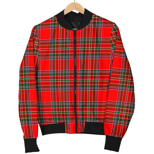 Scottish MacBean Modern Clan Tartan Bomber Jacket Tartan Plaid 1