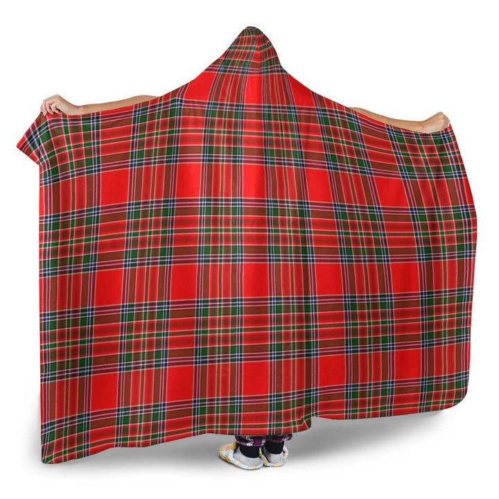 Scottish MacBean Modern Clan Tartan Hooded Blanket Tartan Plaid 2