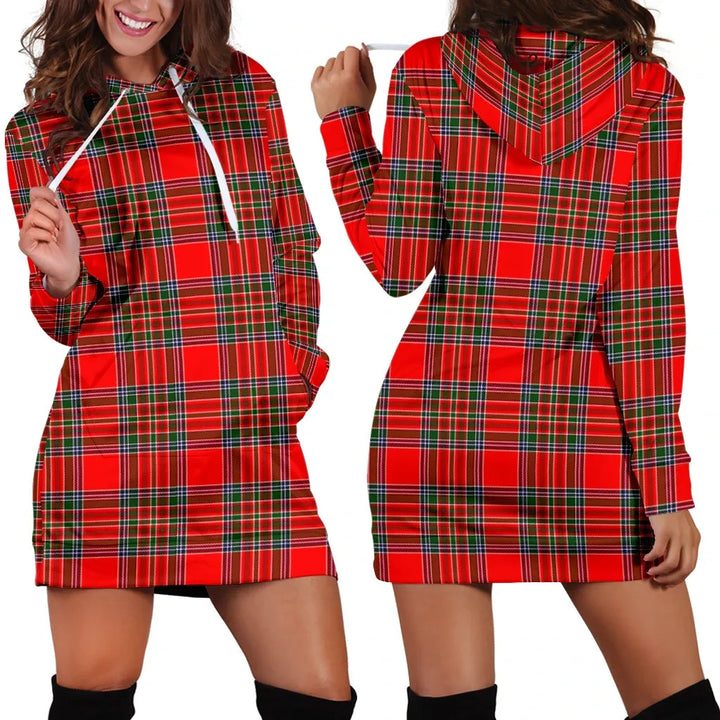 Scottish MacBean Modern Clan Tartan Hoodie Dress
