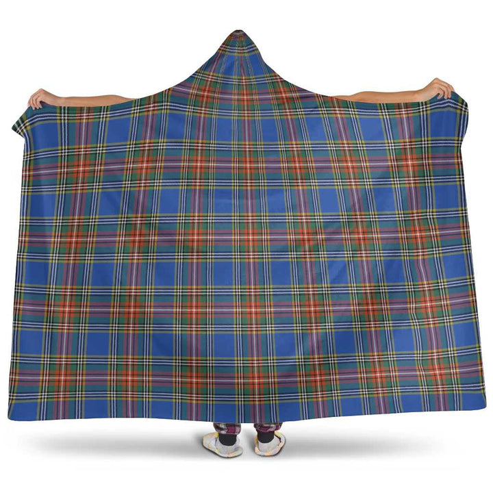 Scottish MacBeth Ancient Clan Tartan Hooded Blanket Tartan Plaid 1