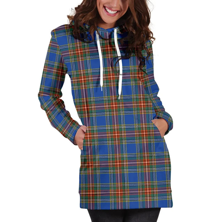Scottish MacBeth Ancient Clan Tartan Hoodie Dress