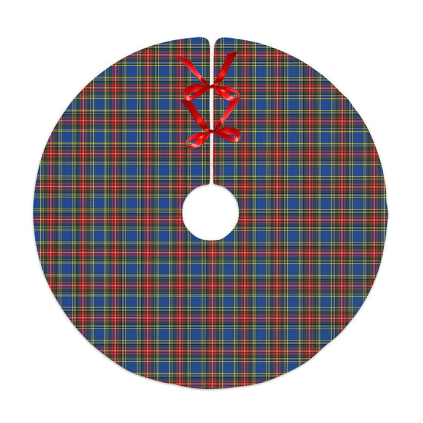 Scottish MacBeth Modern Clan Tartan Christmas Tree Skirt No Tassels 1 Tartan Plaid