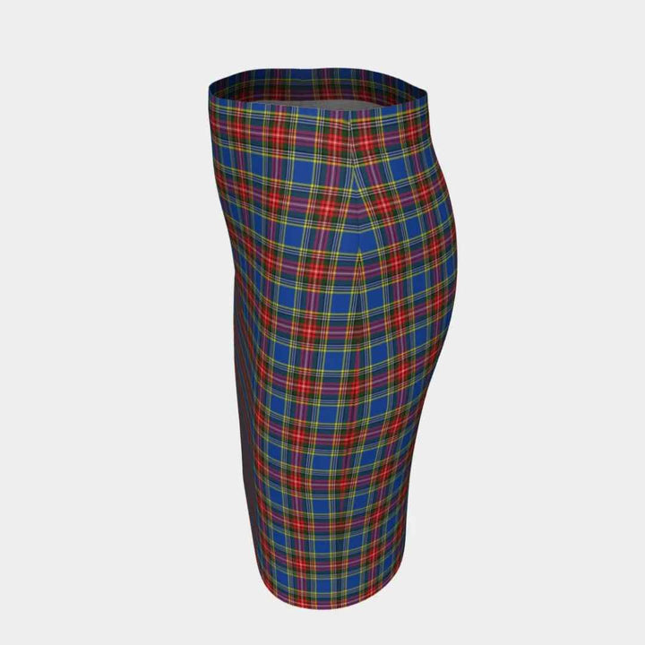 Scottish MacBeth Modern Clan Tartan Fitted Skirt Tartan Plaid 2