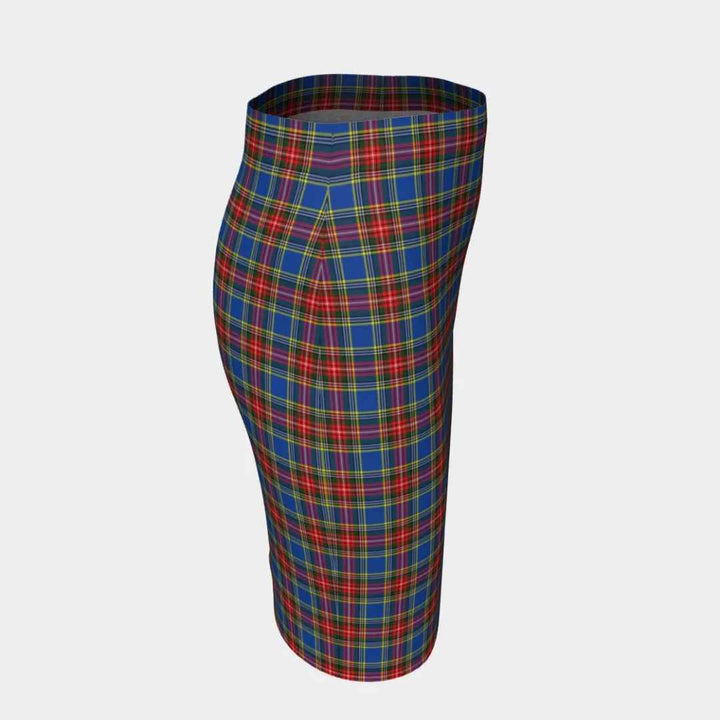 Scottish MacBeth Modern Clan Tartan Fitted Skirt Tartan Plaid 3