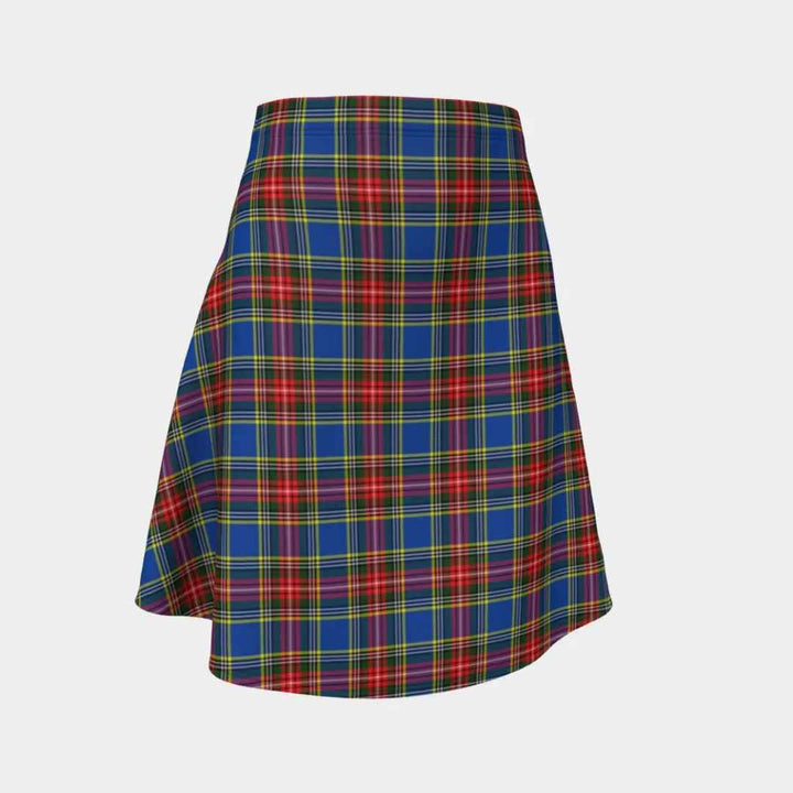 Scottish MacBeth Modern Clan Tartan Flare Skirt Tartan Plaid 1