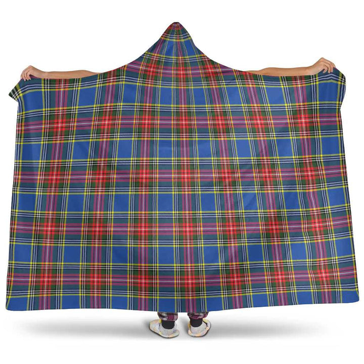 Scottish MacBeth Modern Clan Tartan Hooded Blanket Tartan Plaid 1