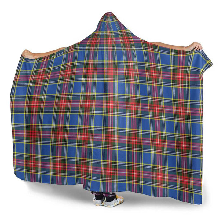 Scottish MacBeth Modern Clan Tartan Hooded Blanket Tartan Plaid 3