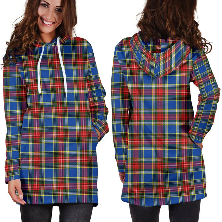 Scottish MacBeth Modern Clan Tartan Hoodie Dress