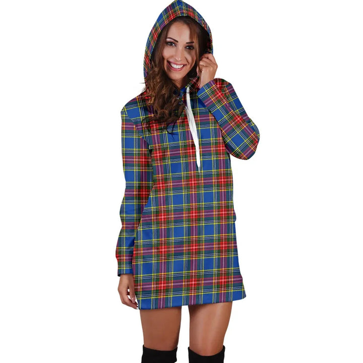 Scottish MacBeth Modern Clan Tartan Hoodie Dress