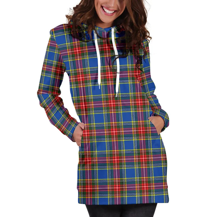 Scottish MacBeth Modern Clan Tartan Hoodie Dress