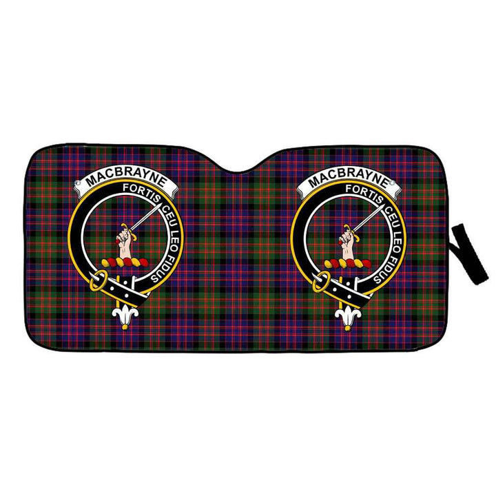 Scottish MacBrayne Clan Crest Tartan Car Windshield Sun Shade Tartan Plaid 1