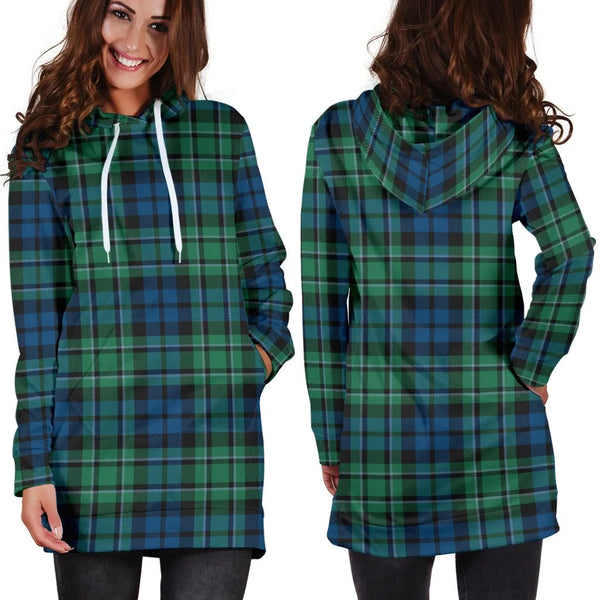 Scottish MacCallum Ancient Clan Tartan Hoodie Dress